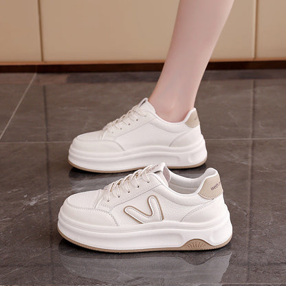 Damen Sneaker Hoch Modisch atmungsaktivDickes Profil