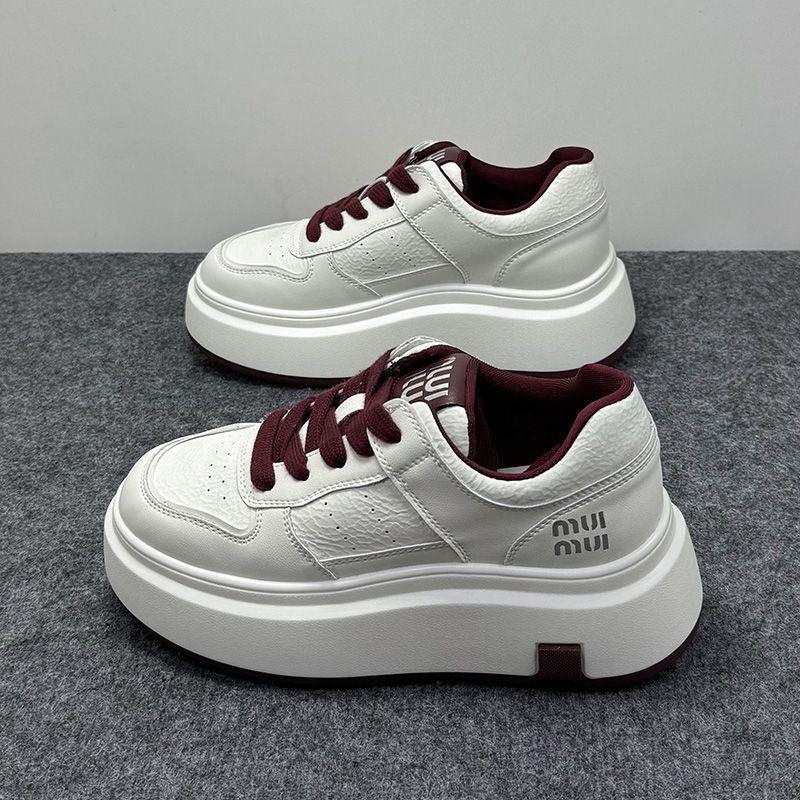 Damen Plateau Sneaker Bequem Mit Innovativem Design