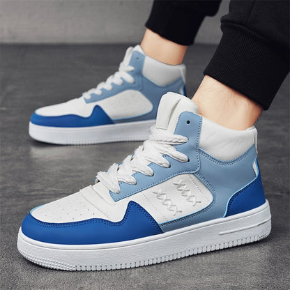 Damen Sneaker Hoch Atmungsaktiv Dämpfung Sportschuh