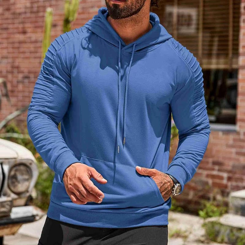 Herren Sport Hoodie Funktionell atmungsaktiv Modern