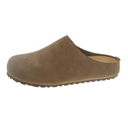 Damen Clogs Wildleder Bequem Ergonomisch