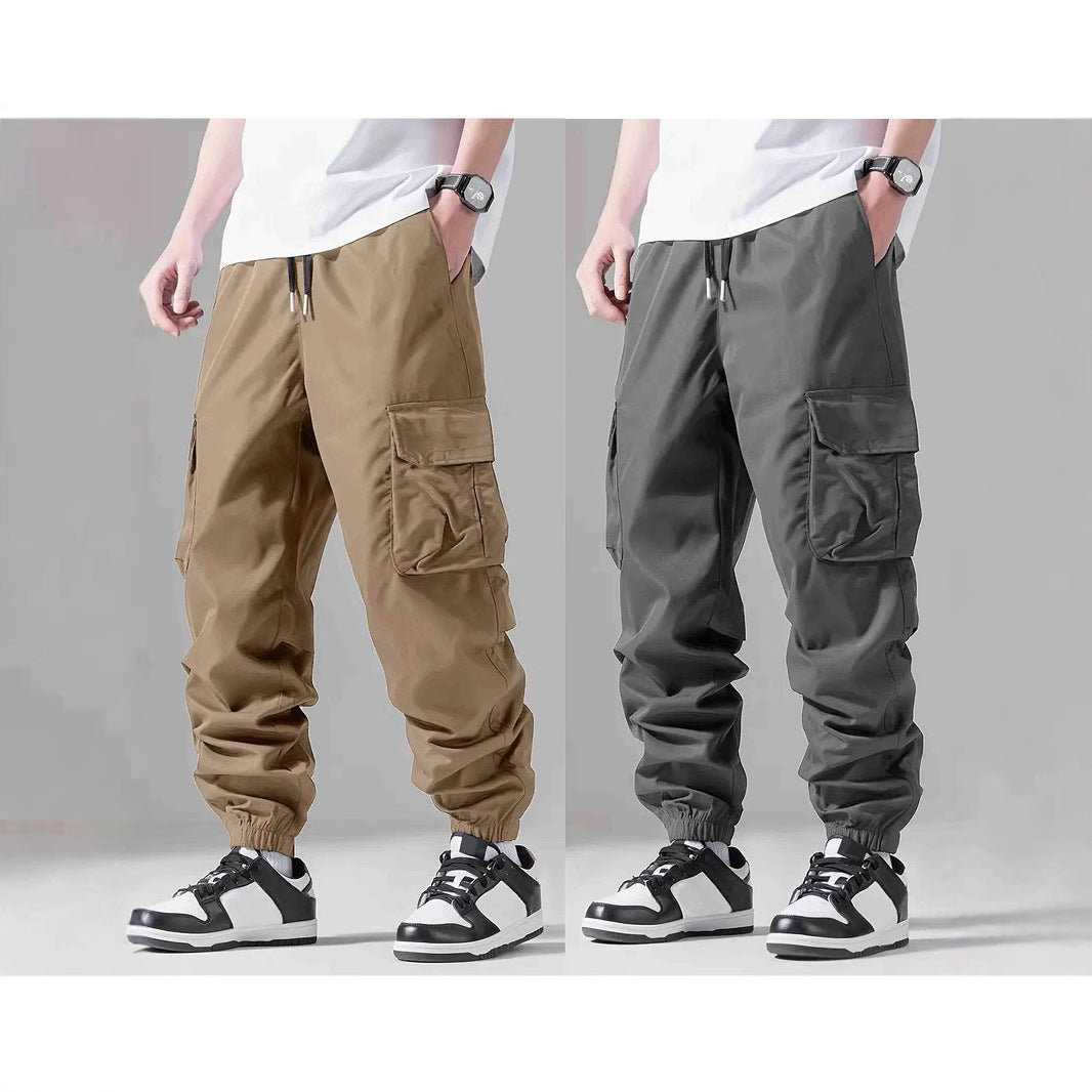 Herren Trainingshose Cargo Bequem Elastisch
