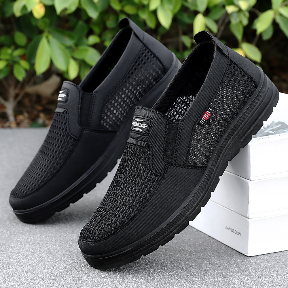 Damen Sport Schuhe Slip-On atmungsaktiv Rutschfest - BerlinGlamour