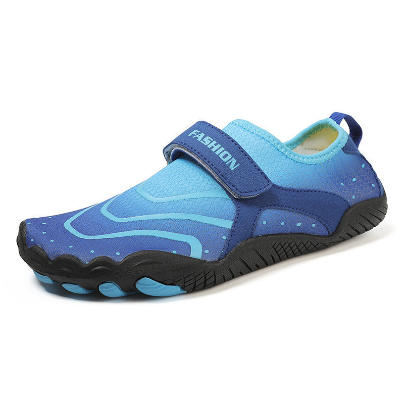 Damen Aquaschuhe Flexibel mit Klettverschluss und Rutschfester Sohle