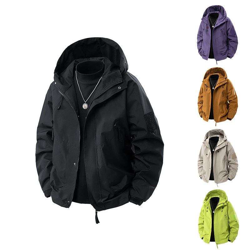 Herren Outdoor-Jacke Wasserdicht Vieltaschig Funktionell - BerlinGlamour