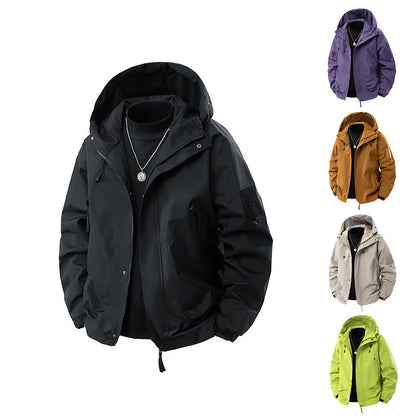 Herren Outdoor-Jacke Wasserdicht Vieltaschig Funktionell - BerlinGlamour