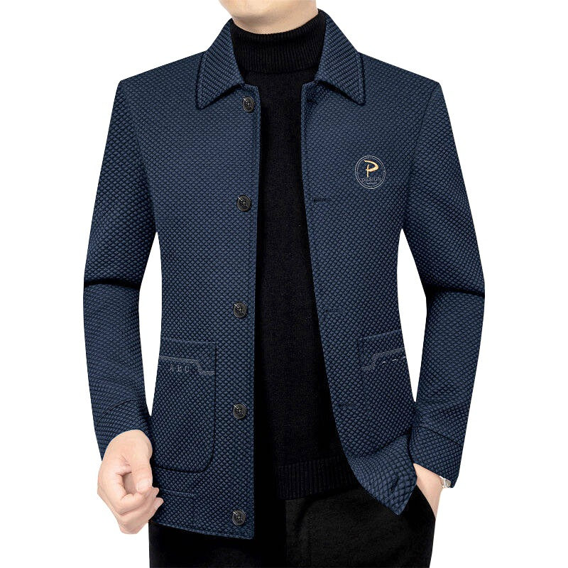 Herren Freizeitjacke Mit Nieten Modern