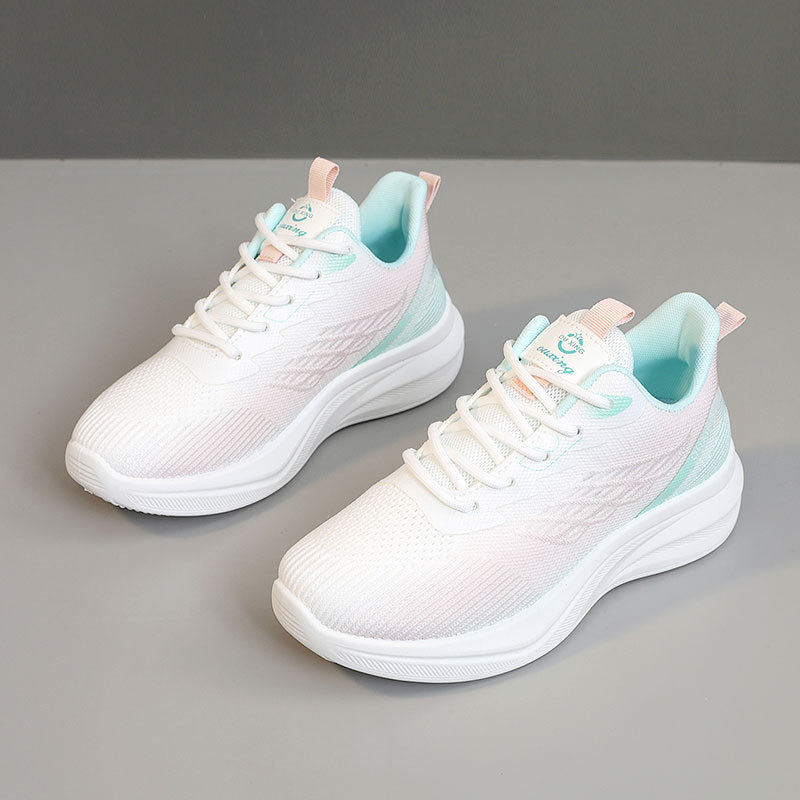 Damen Laufschuhe Atmungsaktiv Elastisch Leicht