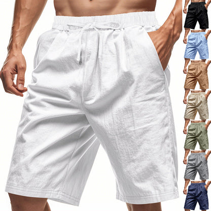 Herren Cargo Shorts Bequem Elastisch Große Taschen - BerlinGlamour