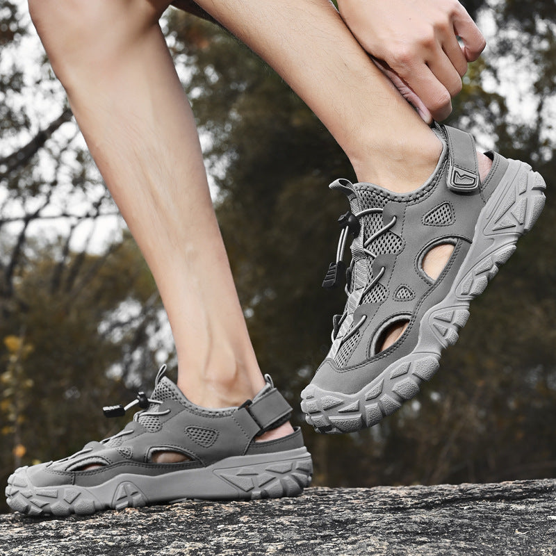 Damen Sport-Sandalen Atmungsaktiv Anti-Rutsch Verstellbar
