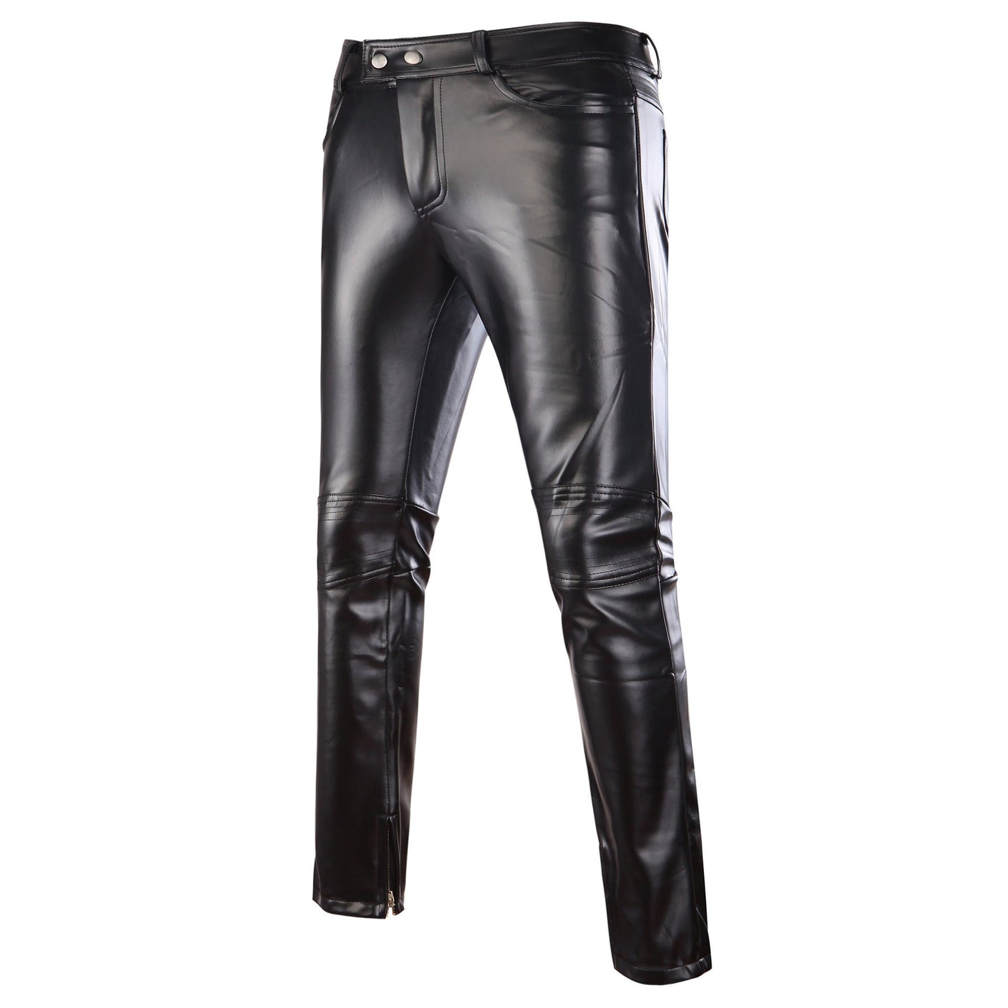 Herren Jeans Metallic Effekt Glitzer