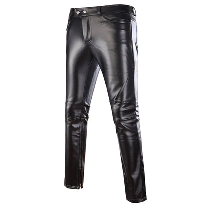 Herren Jeans Metallic Effekt Glitzer
