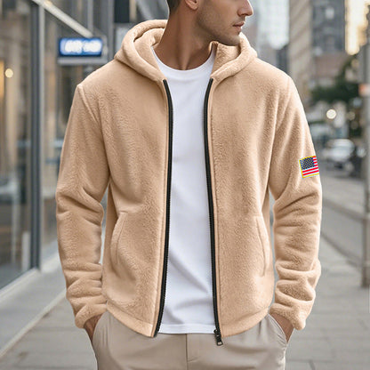 Weicher Herren Pullover Kapuzenpullover Fleece Bequem