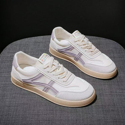 Damen Sneaker Retro Stil atmungsaktiv Mesh