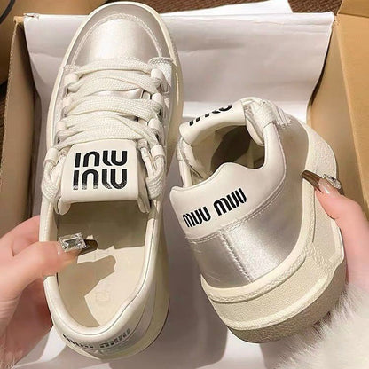 Damen Sneaker Elegante Sportschuhe Weite Sohle