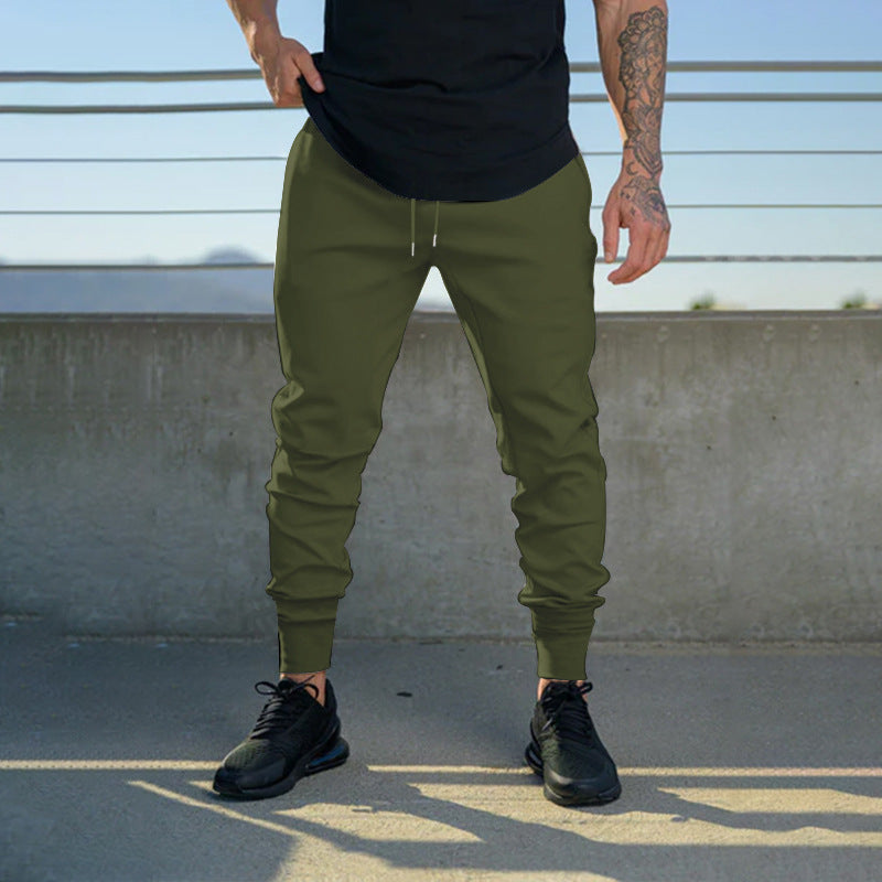 Bequeme Herren Sporthose Elastisch Mit Bügelfalte