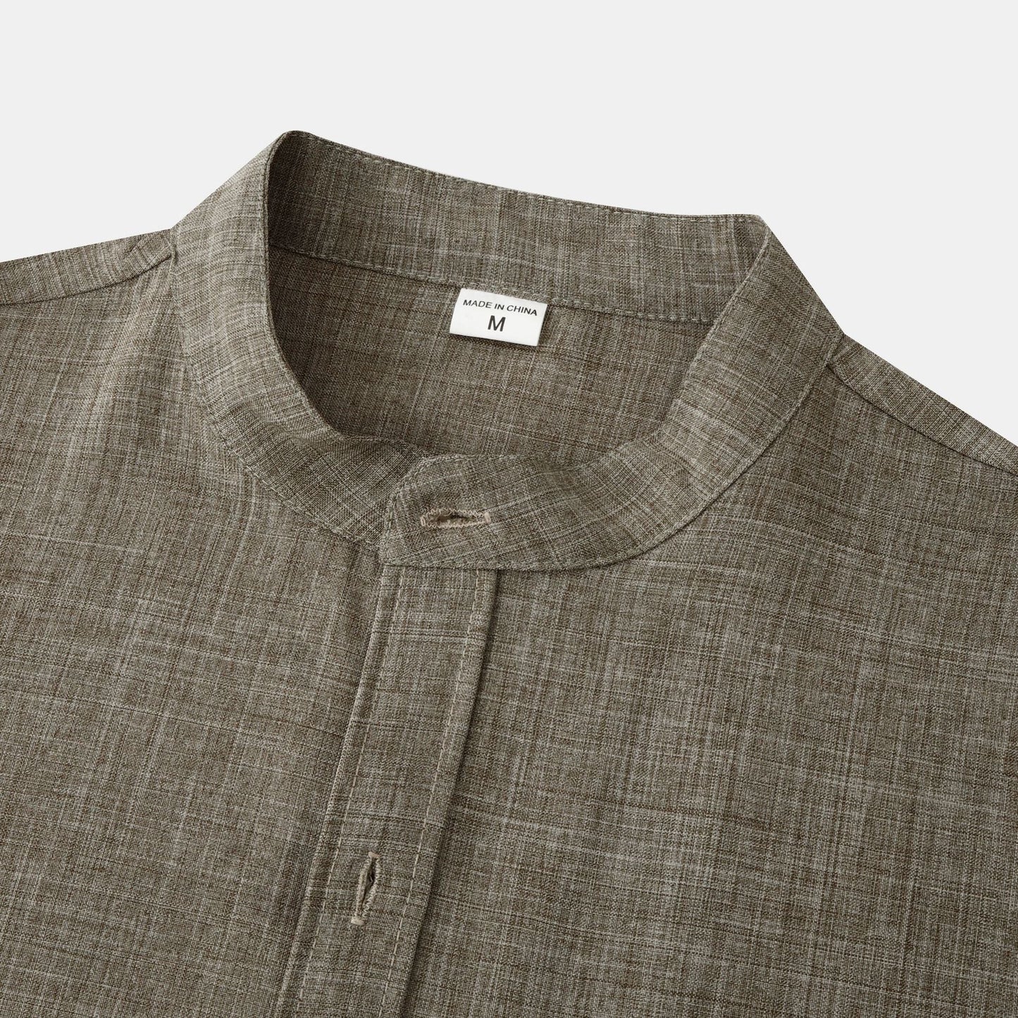 Herren Kurzarmhemd Strukturiertes Design Berlin Style