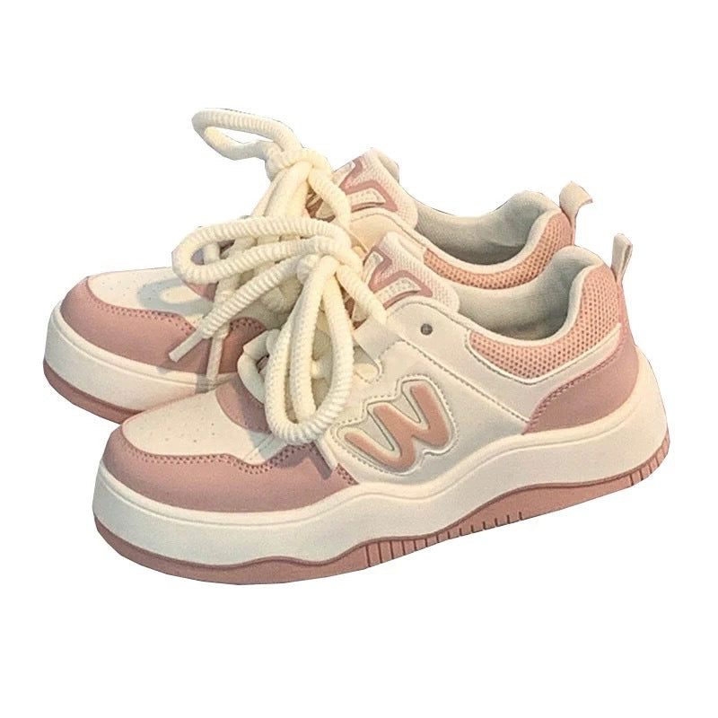 Damen Sneaker Sportlich Bequem Trendy