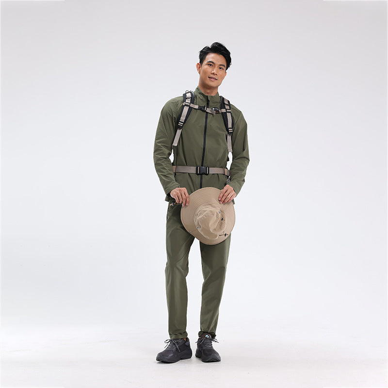 Herren Outdoor-Jacke Wasserabweisend Funktionell