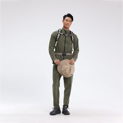Herren Outdoor-Jacke Wasserabweisend Funktionell