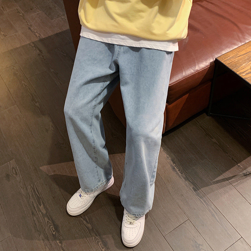 Herren Cargo-Hose Bequem Weite Beine Elastisch