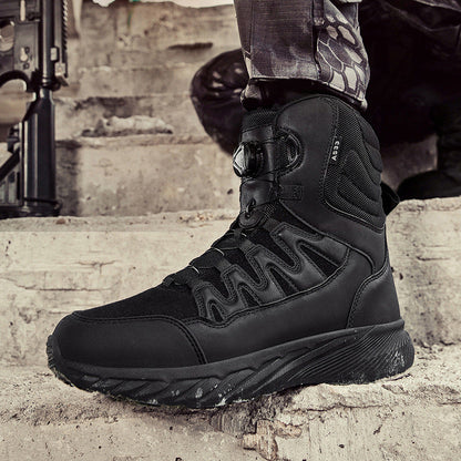 Herren Trekkingstiefel Wanderstiefel Rutschfest Atmungsaktiv