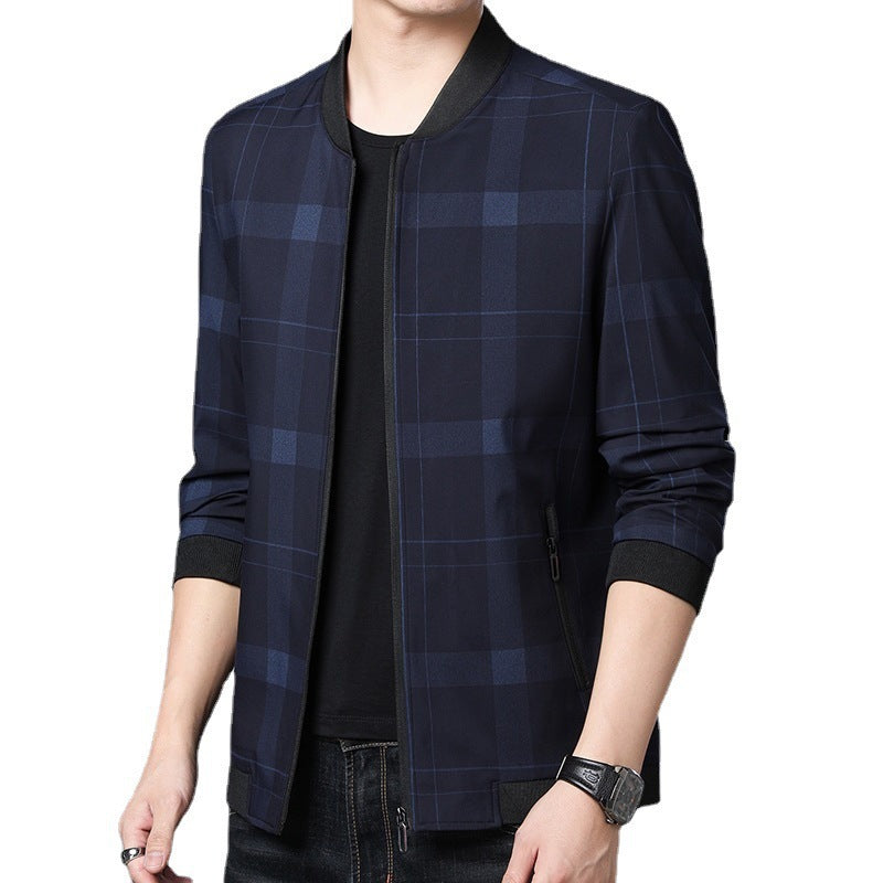 Herren Karojacke Modern Slim Fit Schnitt Berlin Style