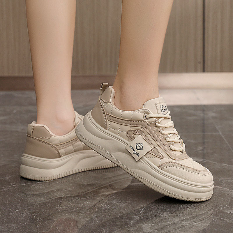 Damen Sneaker Sportlich Freizeit Schuhe Bequem