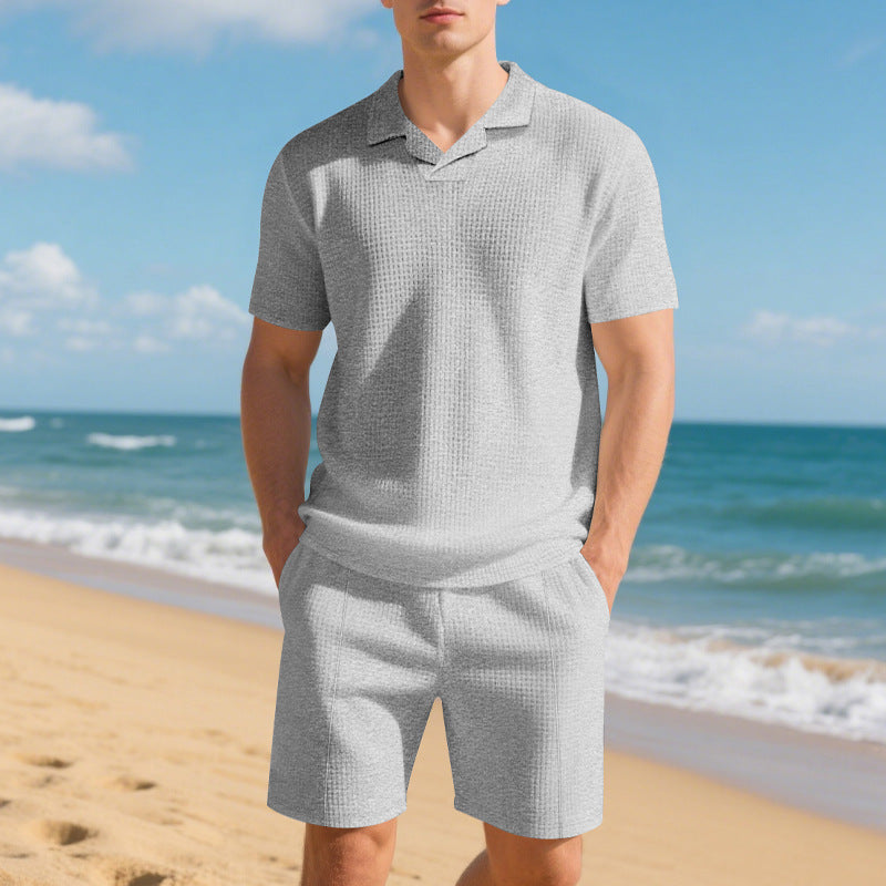 Herren Baumwoll-Set Leicht Bequem Casual