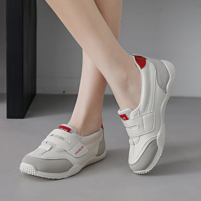 Damen Sneaker Weite verstellbar Klettverschluss Sportlich