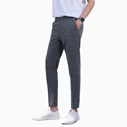 Herren Anzughose Kariert Business Chic - BerlinGlamour