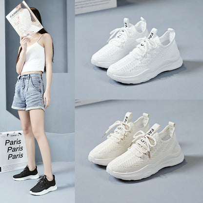 Damen Sneaker Atmungsaktiv Freizeitschuhe Netzdesign Rutschfest - BerlinGlamour