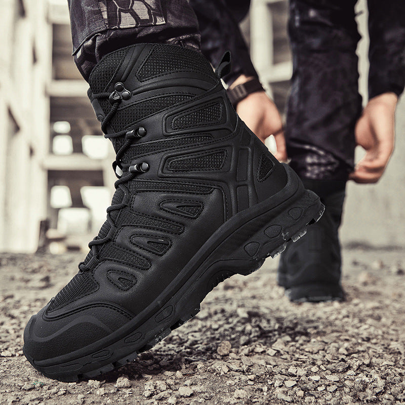 Herren Outdoorschuhe Wanderschuhe robust atmungsaktiv