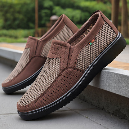 Damen Sportschuhe Atmungsaktiv Slip-On Laufschuhe Rutschfest