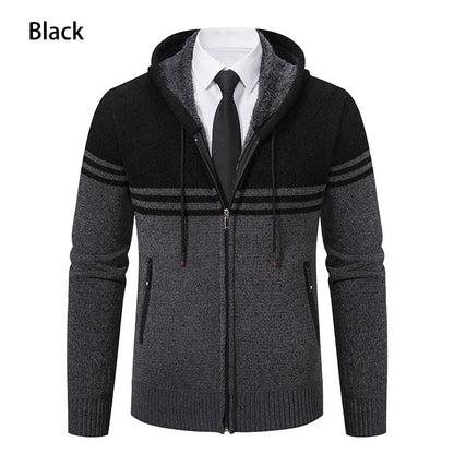 Herren Kapuzenjacke Modern Sportlich Funktionell