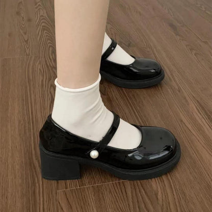 Damen Plateau Pumps High Heels Elegant