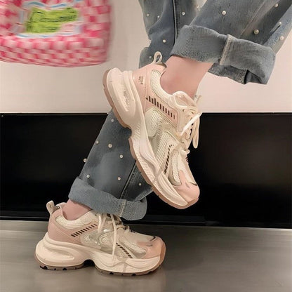 Damen Sneaker Laufschuhe Atmungsaktiv Mit Dämpfung