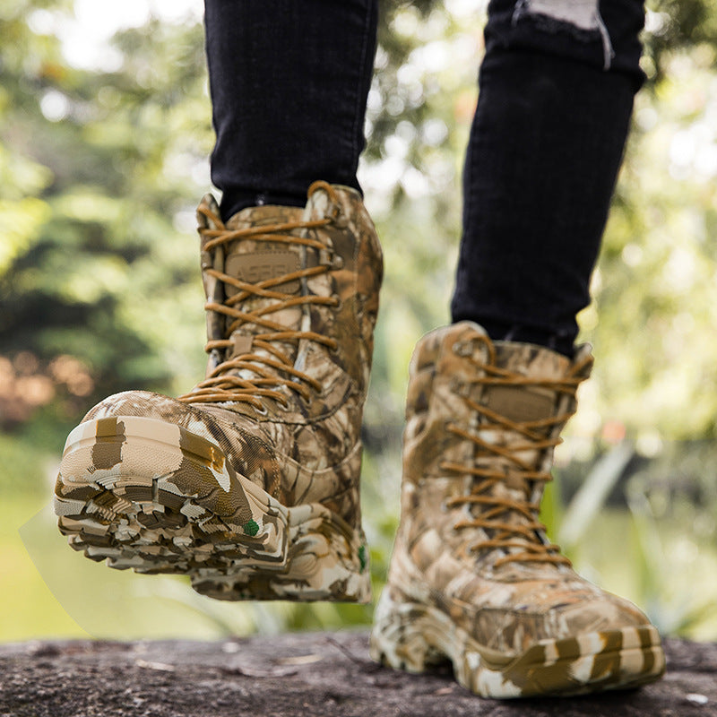 Herren Tactical Stiefel atmungsaktiv Wasserdicht