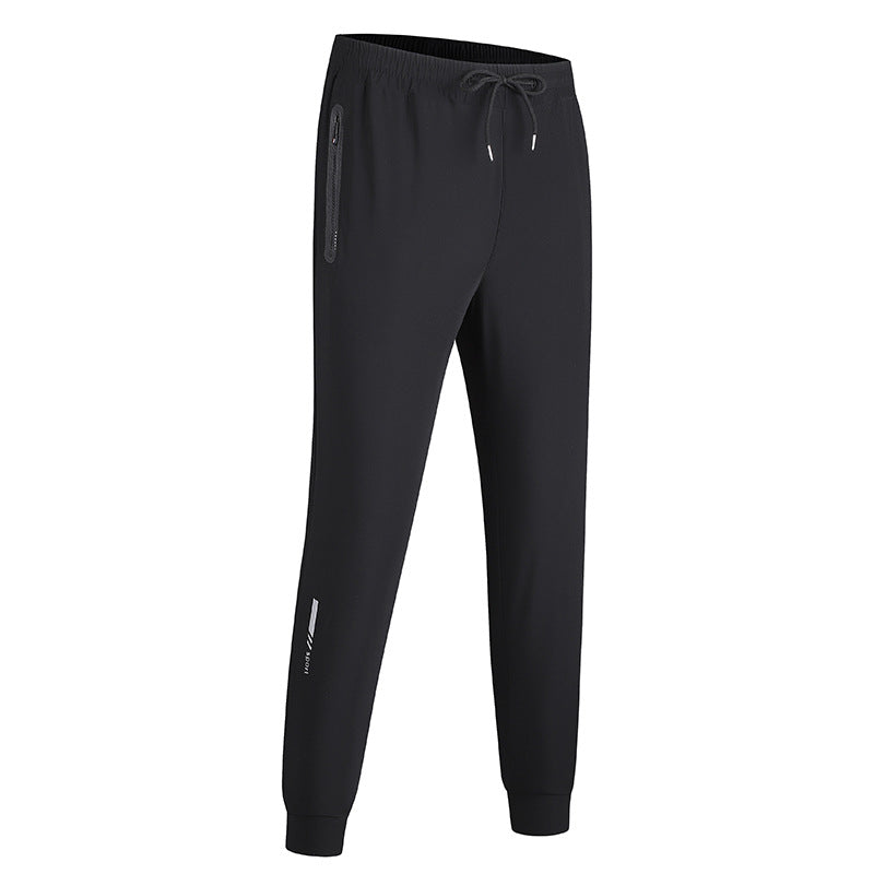 Herren Sport Jogginghose Stretch mit Reißverschlusstaschen - BerlinGlamour