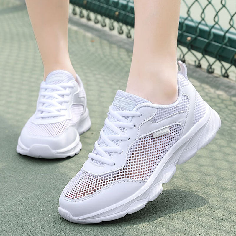 Damen Sneaker Atmungsaktiv Flexibel Mit Dämpfung