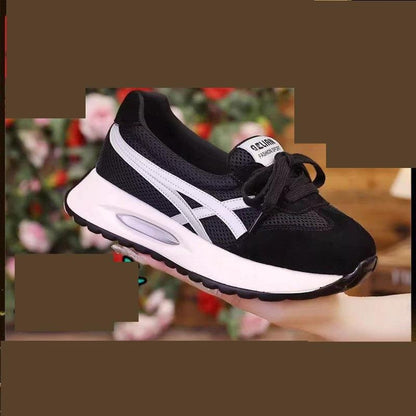 Damen Sneaker Sportlich Atmungsaktiv Mesh Komfort