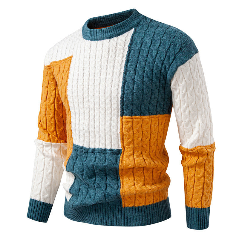 Herren Strickpullover Modern mit Muster und Tragekomfort