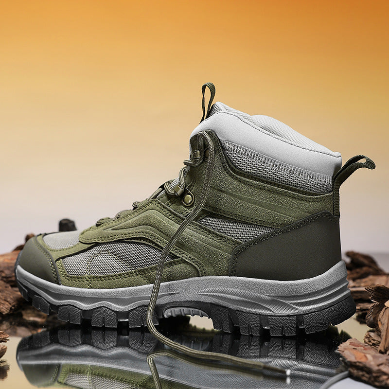 Wanderschuhe Damen Trekkingstiefel Wasserdicht Atmungsaktiv