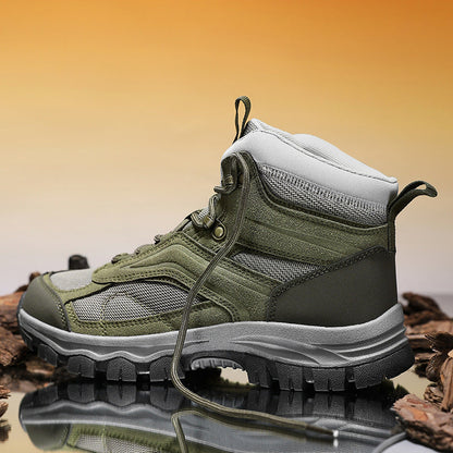 Wanderschuhe Damen Trekkingstiefel Wasserdicht Atmungsaktiv