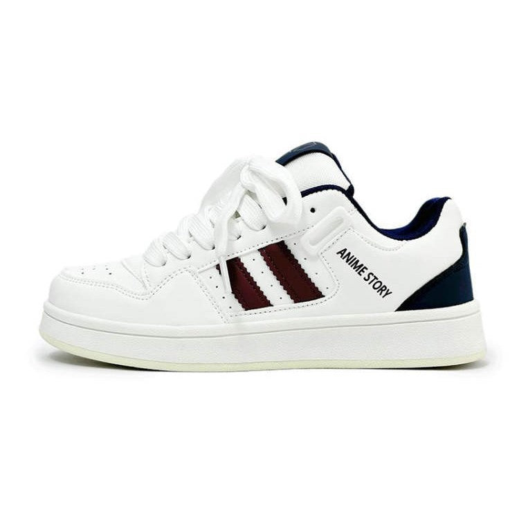 Damen Sneaker Sportlich Retro Mesh Oberfläche