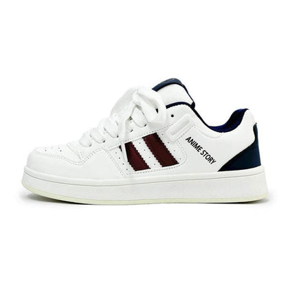 Damen Sneaker Sportlich Retro Mesh Oberfläche