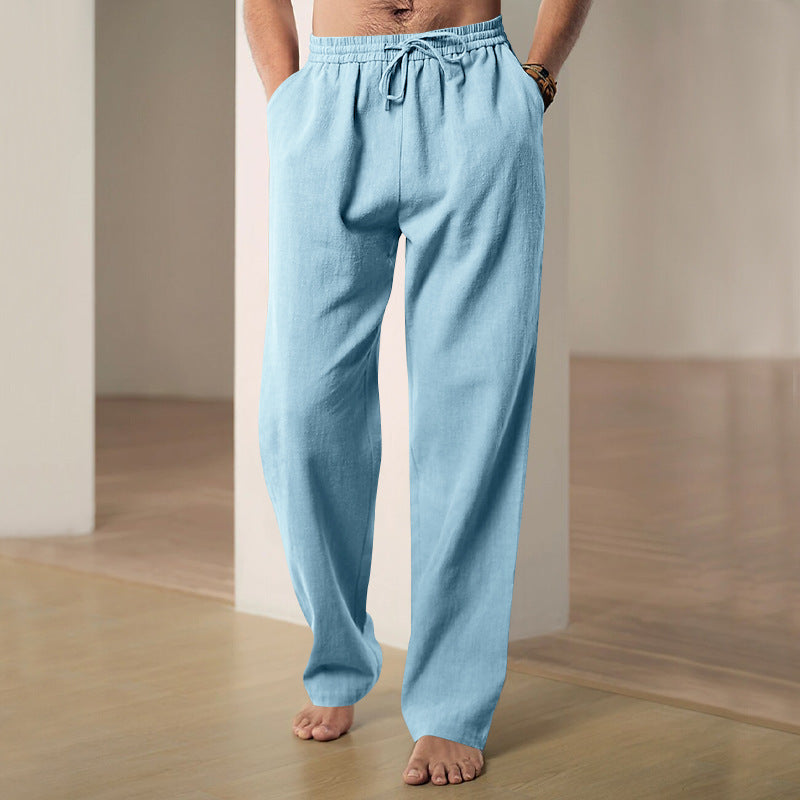 Herren Sommerhose Bequem Elastisch Freizeit Hose