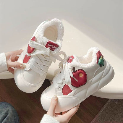 Damen Sneaker Weich mit Schnalle Sportlich Schwarz