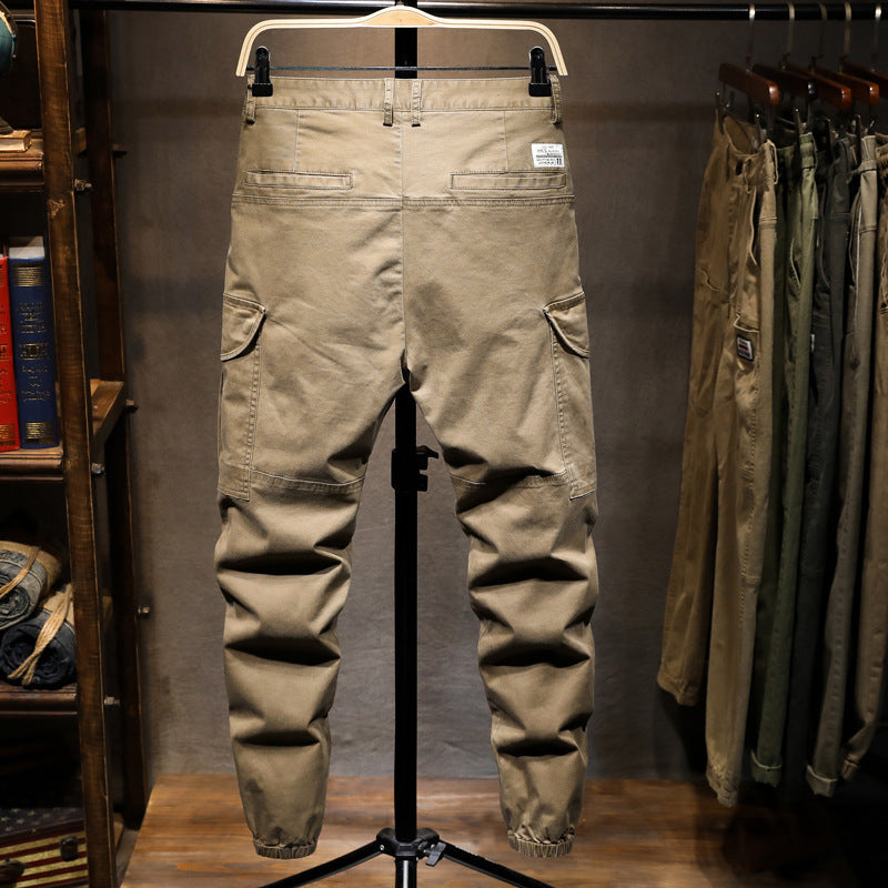 Herren Cargohose elastisch mit vielen Taschen Modern