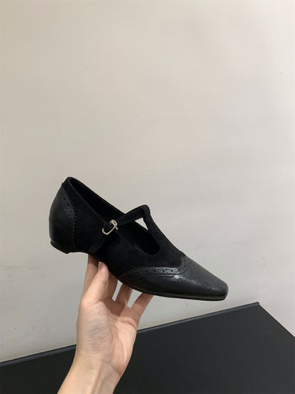 Elegante Damen Schnürschuhe mit Schnallen Modern